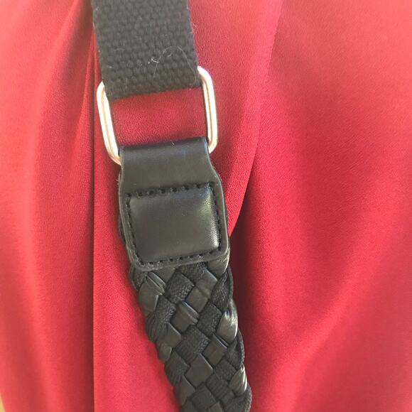 L.A.M.B. Camo Green Crossbody Bag with Zipped Pockets - Picture 5 of 10